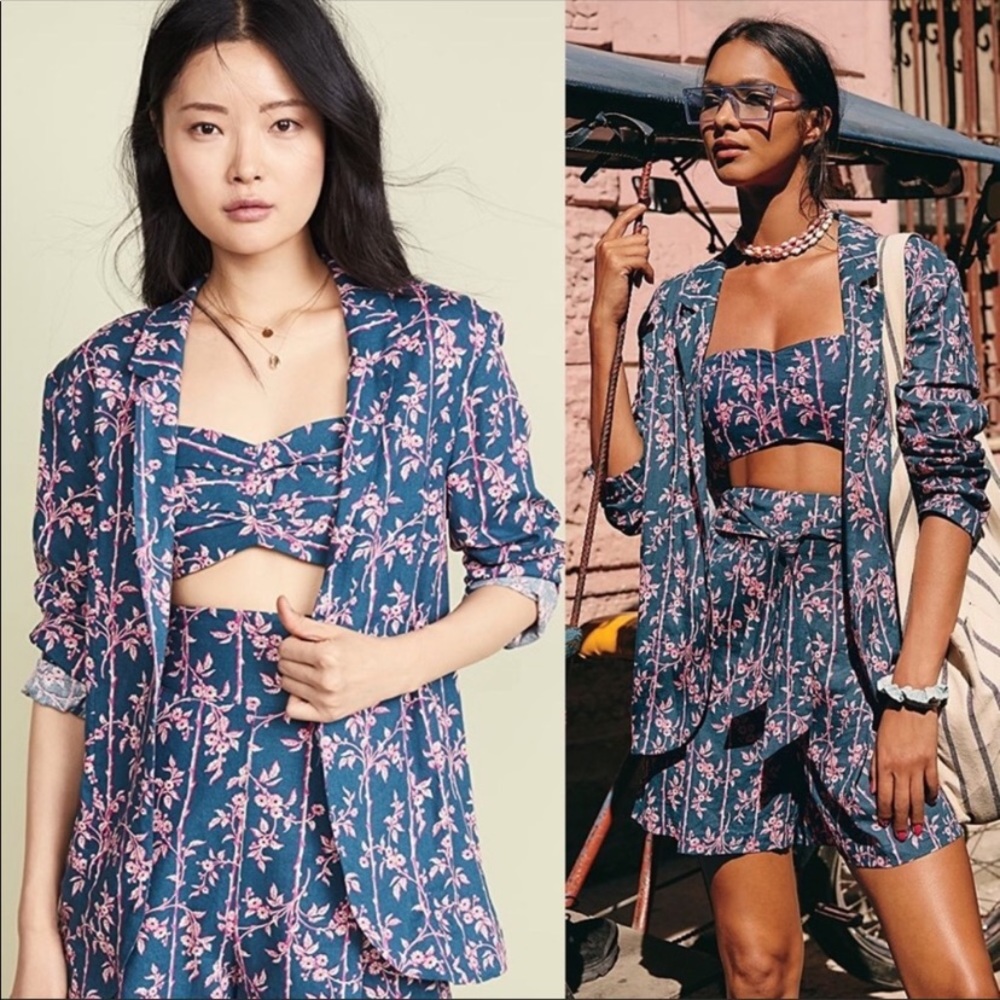 🎉HP🎉NWT Free People Poolside 3 piece set XS